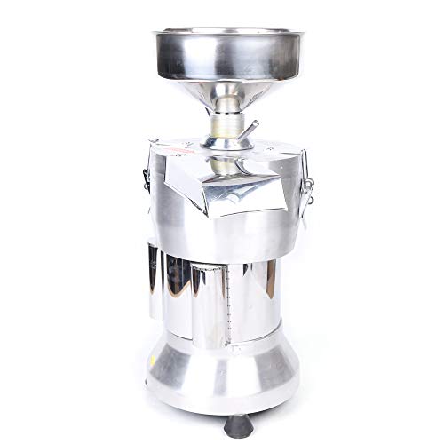 WUPYI 110V 1800W Soybean Grinding Machine,Commercial Soybean Milk Maker Machine Soymilk Machine Soy Bean Pulping Milk Machine with 2 Filter