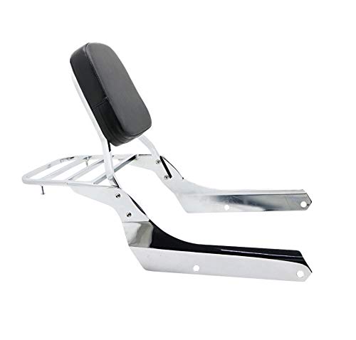 Backrest Sissy Bar + with Luggage Rack for Honda Spirit VT750 C2 Shadow Phantom 750 Chrome