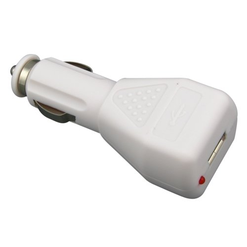 Luxmo Universal Apple iPod USB Charger Kit with USB Retractable Hotsync Cable USB Home Travel Charger and USB 12V Cigarette Lighter Charger