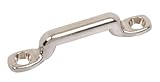 Campbell Chain Strap Loop Nickel Finish Low Carbon Steel