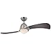 Westinghouse 7223000 Solana Indoor Ceiling Fan with Light and Remote, 48 Inch, Brushed Nickel