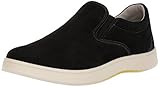 Florsheim Edge Double Gore Slip-On Black Nubuck 9