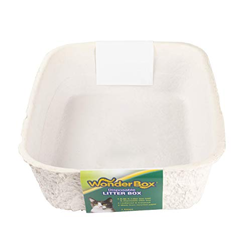 Kitty's Wonderbox Disposable Litter Box, 2in1 Functionality