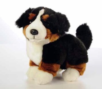 Berner Sennenhund aus PlÃ¼sch stehend ca. 25cm, PlÃ¼schtier Hund Berner Sennen by Stelline