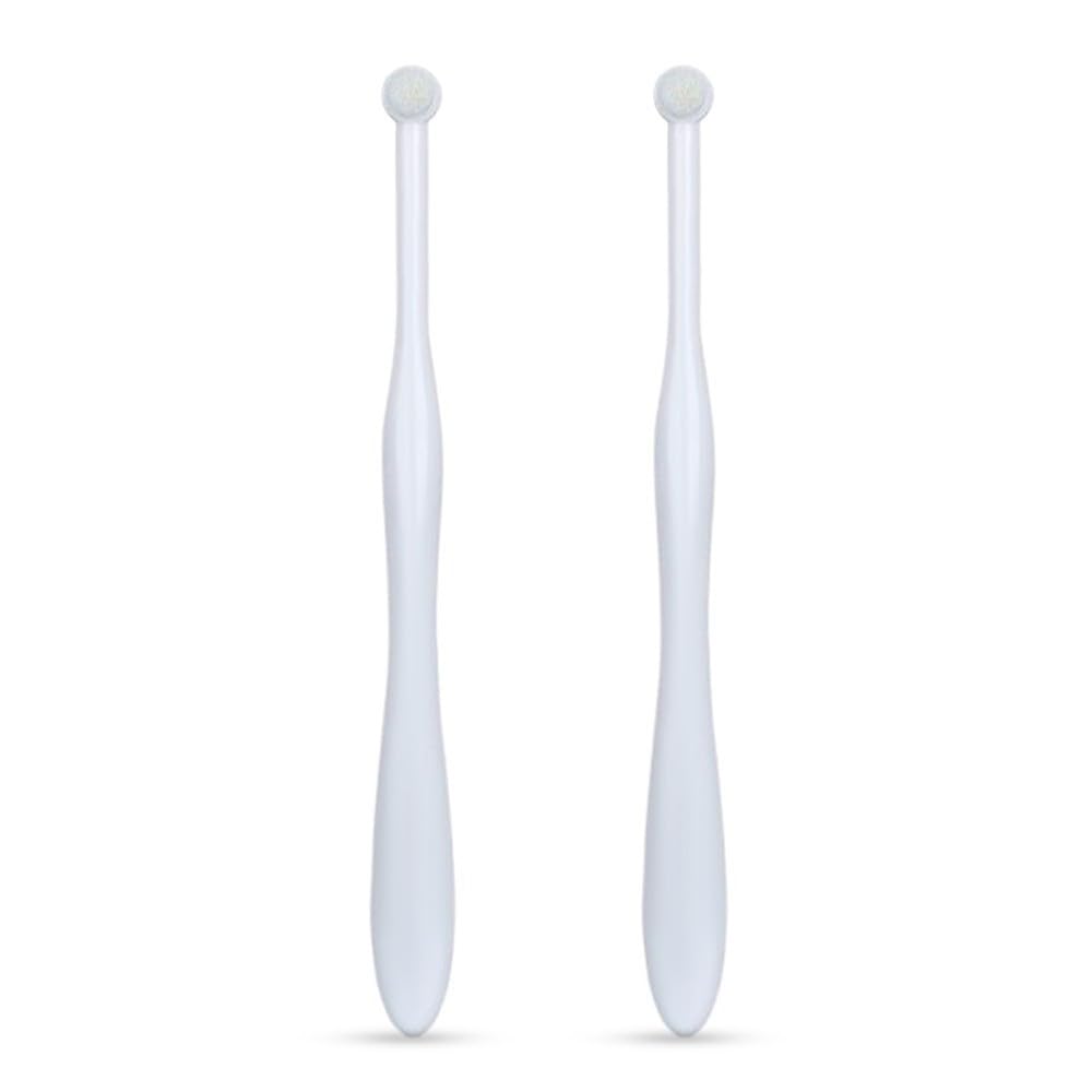 2PCS Dog Toothbrush, Ultra Soft Pet Bristles for Sensitive Pet Teeth & Gums Puppy Kitten Cats Small Breed Dogs