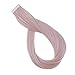 RUNATURE 10pcs/20g Party Hair Accessories Tape in Pink Color Hair Extensions 12″ Straight Human Remy Hair Glue on Adhesive Seamless Skin Weft Smooth Silky Hair Extensionsthumb 4