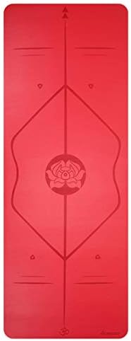 Sugoishop Yoga Mat/PU+Natural rubber4.5mm Environmental Friendly Tasty Gym Mat,Yoga Mat/Suitable Place: Gym, Family.