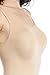 Khaya Women's Seam Free Firm Control Briefs Bodysuits Shapewear Slimming Body Shaper Large Beige