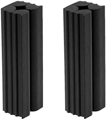 YiMusic 2 Pieces Rubber Golf Club Grip Vice Clamps Suit for Golf Shafts Grips Regripping Replacement Tool