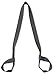 Clever Yoga - Yoga Mat Carrier Strap, Durable & Adjustable Strap Sling, Mat Holders, Straps & Carriers for Women & Men, Exercise & Workout Essentials & Accessories - Gray