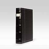 Bellagio-Italia CD/DVD Storage Binder (Black)