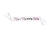 Naughty Bachelorette White Sash - Bachelorette Party Favors, Supplies, Ideas, and Decorations
