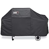 Weber 7552 Premium Cover for Weber Genesis Silver/Gold Gas Grills, Fit Genesis 2000-5500 Gas Grills (61L x 22W x 37H inch)