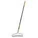 True Temper 2811600 Steel 16-Tine Bow Rake with 57 in. Hardwood Handle with Cushion Grip