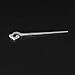 Viking Celtic Hair Clips Hairpins- Viking Hair Accessories Celtic Knot Hair Pins Antique Silver Hair Sticks Irish Hair Decor Accessories for Long Hair Jewelry Braids Hair Slide Clip With Stick (N-A1)
