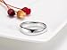 EAMTI 2mm 4mm 6mm 925 Sterling Silver Ring High Polish Plain Dome Wedding Band Comfort Fit Size 3-13