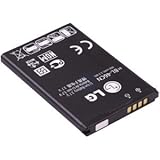 LG 900mAh Original OEM Battery for the LG Cosmos 2 Cosmos 3 VN251 A340 430G A380 Exalt Wine 3 UN530 F4 - Non-Retail Packaging - Black