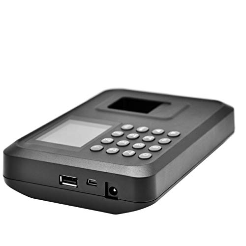 A6 LCD Display Smart Attendance Machine Recorder Biometric Fingerprint Time Clock Reader High Precision Reflect Fingerprint