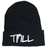 Trill Beanie (Black with White Logo)