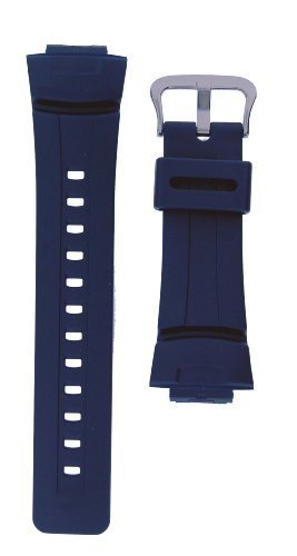 Casio Genuine Replacement Strap for G Shock Watch Model G-100-2B, G-2310-2V, G-2400-2V, G-100-2BV