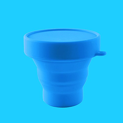 Collapsible Silicone Cup Foldable Sterilizing Cup for Menstrual Cups and Storing Your Diva Cup - Fol - //coolthings.us