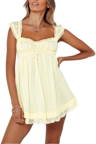amazon white graduation dresses Amazon.com: Adoeren White Graduation Dress for Women Summer Ruched Bust Flowy Mini Dress Y2k Sexy Backless College Short Dress(J 99 Elegant,S) : Clothing, Shoes & Jewelry