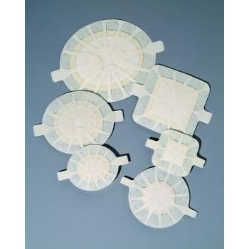 3M MMM90611 Box of 10 Tegaderm Foam Adhesive Dressing 4 x 4 1/2 Oval Pad 2 1/... MMM90611 Box