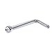 Body Candy Stainless Steel 1.57mm Clear Micro Nose Stud Ring L-Shaped 20 Gauge