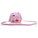 FINEX Little Pig Pink Premium PU Leather Small Crossbody Cute Shoulder Handbag Toy Purse Travel Bag for Toddler Children Kids Preschoolers Baby Little Girls Age 2-8 Years Old ...