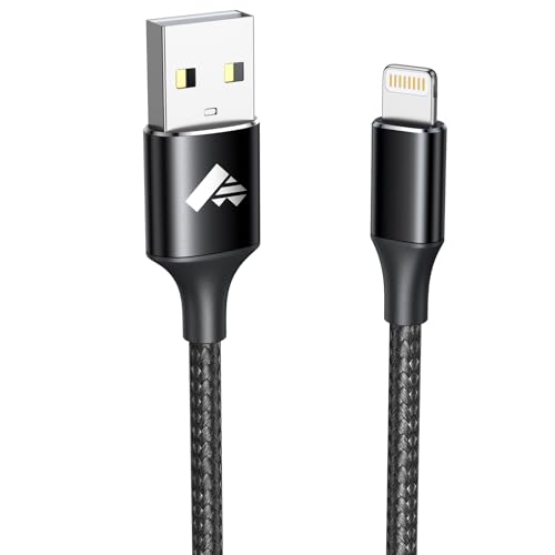 Aioneus iPhone Charger Cable 3M, [Apple MFi Certified] Long iPhone Charger Lightning Cable Nylon Braided iPhone Cable USB A to Lightning Cord Fast Charging for iPhone 14 13 12 11 Pro Max Mini 8, iPad
