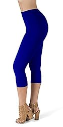 SATINA High Waisted Capri Leggings for Women