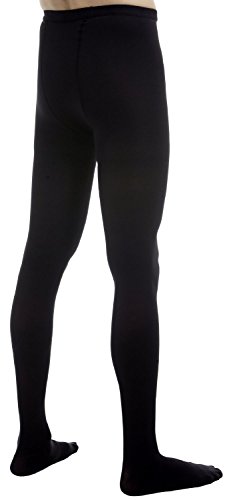 image for Compression Leotard Pantyhose for Men - Firm Graduated Support Full Le