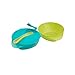 Tommee Tippee Explora Easy Scoop Feeding Bowls with Lid and Spoon 2-Pack - Blue