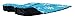 Ho Stevie! Premium Surfboard Traction Pad [Choose Color] 3 Piece, Full Size, Maximum Grip, 3M Adhesive, for Surfing or Skimboarding (Aqua with White Palm Trees)