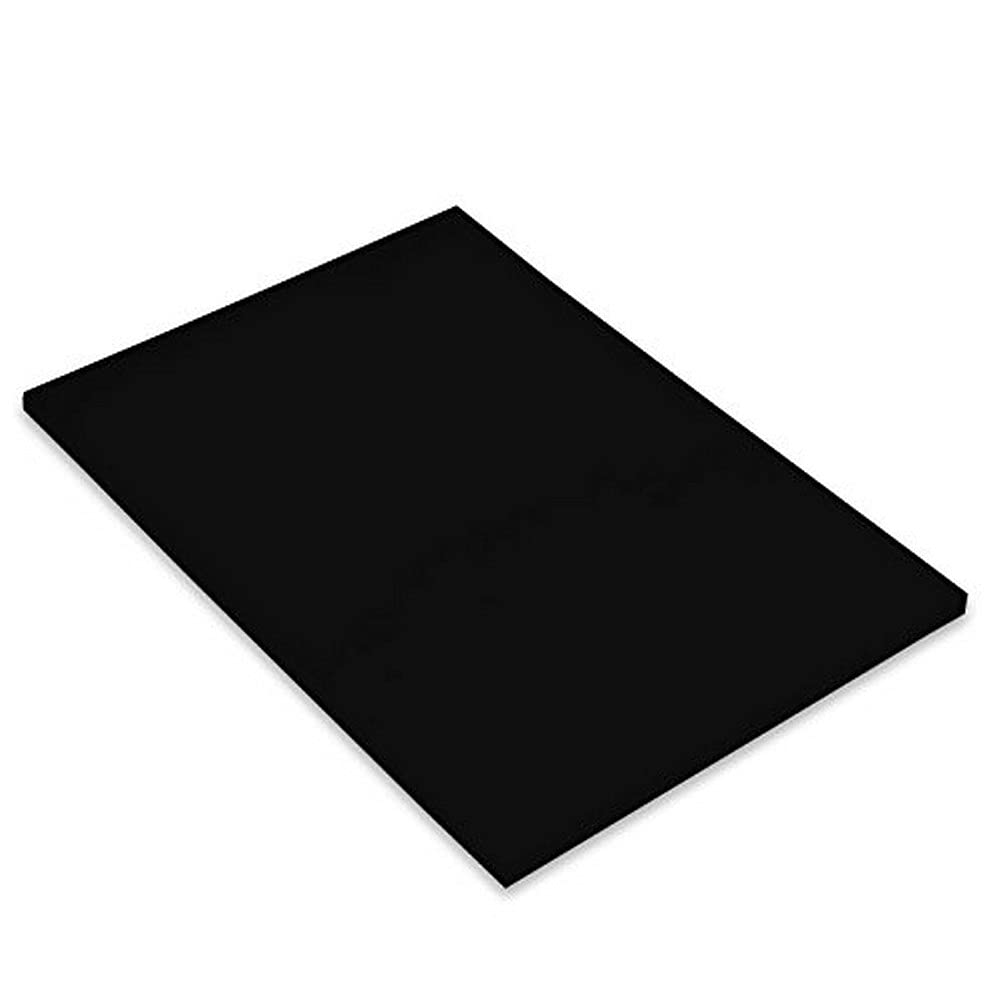 Canson Iris Vivaldi A4 120 GSM Smooth Colour Paper - Black (Pack of 100 Sheets)