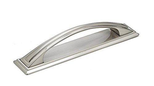 Richelieu Hardware BP26987195 Classic Metal Handle Pull,5", Brushed Nickel