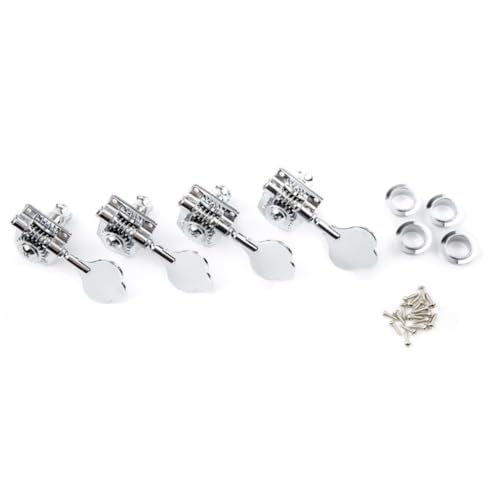 Fender Player Series Bass Tuning Machines, Chrome, (4)
