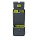 Joseph Joseph Intelligent Waste Totem Kitchen Trash Can and Recycle Unit with Compost Bin, 16 gallon / 60 liter, Graphite