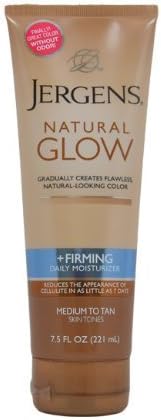 Jergens Natural Glow Firming Medium Tanning Lotion, 7.5-Oz (Pack of 3) by jergen [Beauty]