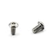 Owfeel Pack of 50pcs M510MM Button Head Hex Socket Cap Screws 304 stainless steel bolts