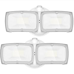 LEPOWER 2 Pack LED Security Light Dusk to Dawn