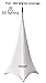 White Tripod Stand Cover by EE Lighting - Skrim 360 Coverage - Tripod Skrim - White Spandex - Completely Wrap your Tripod - FREE TRAVEL BAG