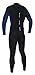 Lemorecn Wetsuits Youth 3/2 mm Full Diving Suit(4031blackblue14)