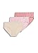 Jockey Women's Underwear Supersoft Hipster - 3 Pack, Pastel Pinwheel/Sand/Frosty Pink, 7