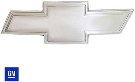 All Sales 96048P Ami Chevy Bowtie Grill Emblem with Border, Chrome