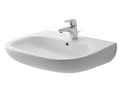 Duravit Waschbecken D-Code 60cm weiss, 2310600000: Amazon.de: Baumarkt
