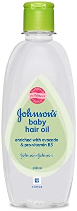 johnson and johnson baby hair oil