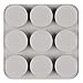SJ 9-Cavity Large Round Disc Silicone Mold for Disc Cake, Pie, Custard, Tart and Resin Coaster Mold - Cylinder Circle Silicone Soap Mold (Gray, Pack of 1)…