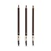 1 pcs Makeup Eyebrow Enhancer 12H Long Lasting Sweat &Waterproof Eyebrow Pencil Pen Dark Brown Eye Brow Pencil 5 Colors to Choose (3# Light Brown)