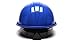 Pyramex Cap Style 4 Point Ratchet Suspension Hard Hat with Rain Trough - Comfortable Low Profile Design
